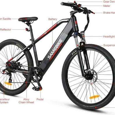 Triciclo eléctrico para adultos, motor de 500 W, neumático grueso de 20  pulgadas, triciclos de 48 V, batería extraíble de 48 V, bicicletas de tres