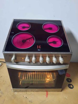 Respekta conjunto de cocina empotrado/Horno empotrado de 60 l con  vitrocerámica / 7 tipos de calentamiento/Temporizador led con táctil/Clase  de