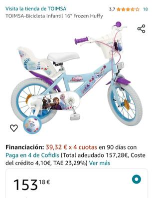 Toimsa bicicleta best sale 16 frozen 2