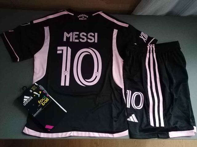 Camiseta Adidas Messi 10 JSY Niño Naranja