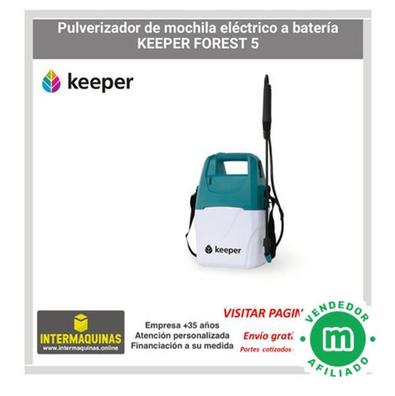 Pulverizador de mochila eléctrico Litio 8- 12V - Batería 4Ah