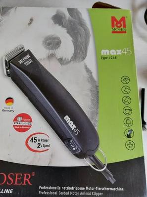 Maquina moser max 45 best sale para perros