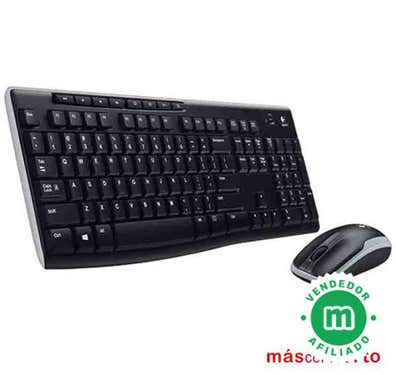 Logitech Mk270 Teclado Y Ratón Inalámbricos HP 650 Español, 20