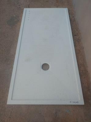Plato de ducha porcelánico (L x An: 80 x 80 cm, Blanco)