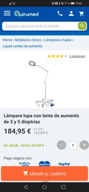 Lámpara LED lámpara de suelo estética lupa con iluminación cosmética 8  dioptrías aumento lupa brazo ajustable giratoria lámpara con ruedas
