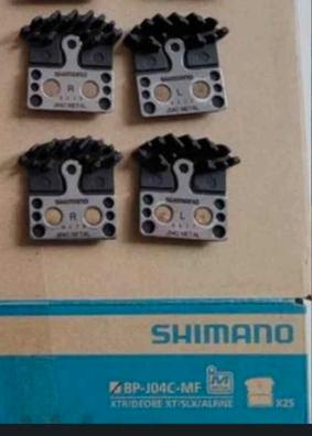 Pastillas de freno Shimano XT, SLX, XTR y Alfine de 2 pistones