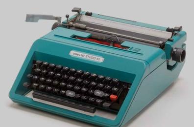Máquina de escribir OLIVETTI con maleta rígida (Decorativa)