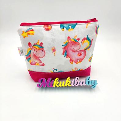 Maletín Bolsa de Aseo Unicornios