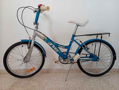 Bicicleta Infantil Niño Chico 16 Pulgadas Frenos al Manillar Ruedas  Extraibles Azul Blanco Rojo : : Deportes y aire libre