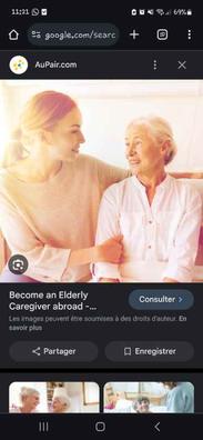 Become an Elderly Caregiver abroad 