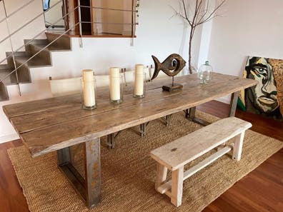 Mesa de comedor 12 comensales Mesas de segunda mano baratas |