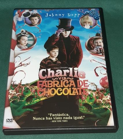 CHARLIE Y LA FáBRICA DE CHOCOLATE DVD segunda mano  Oleiros