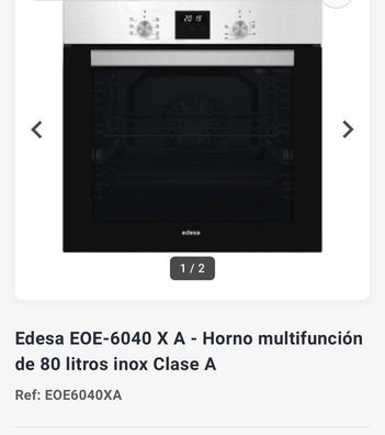 Horno multifunción de 80 L y de instalación independiente incluye 2  bandejas y 7 programas EOE