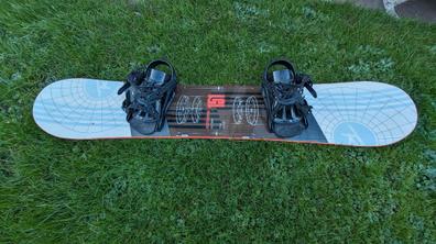 Anuncios segunda mano Snowboard - Tabla snowboard wed'ze157cm con  fijaciones - 80€