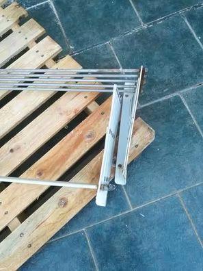 Soporte Extensible Garden Mile Para Tendedero Postes De 2,2 Metros,  Resistentes Y Con Ganchos En G ¡Ideal Para Jardín O Balcón!