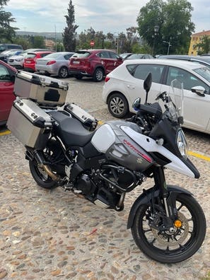 Motos maletas laterales v strom de segunda mano, km0 y | Milanuncios