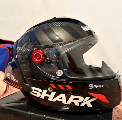 CASCO SHARK STREET-DRAK BLANK COLOR Negro TALLA M