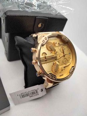 Reloj xxl Diesel, hombre, color oro dorado, colección Daddy 2.0