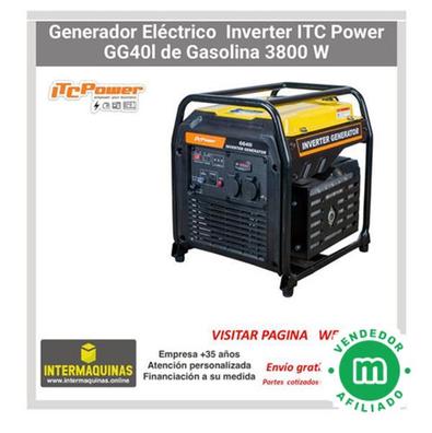 Generador inverter GENERGY RODAS monofásico gasolina 3500W - Leroy