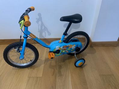 Bicicleta niño 2 a 4 años – 14″ – ruedines – CONOR RAY – Azul – THEBIKE