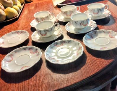 Vajilla porcelana fina 83 piezas de segunda mano Milanuncios