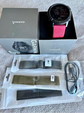 garmin fenix 6X pro con correa de titanio de segunda mano por 400 EUR en  Les Marines en WALLAPOP