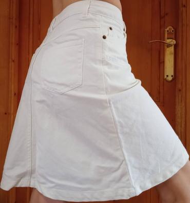 Falda blanca Moda y complementos de segunda mano barata |