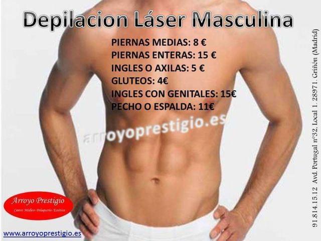 Depilacion genital masculina con cera sale