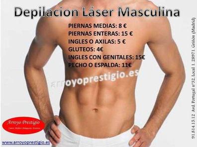 Depilación discount masculina precios