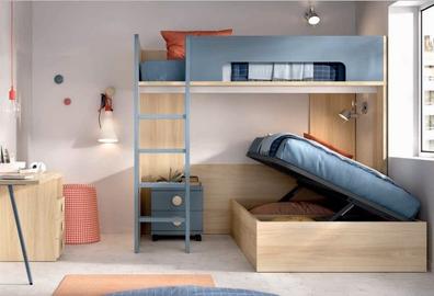  Sweet Home From Wood Base de cama para niños pequeños, cama de  piso de diseño de casa con listones de colchón, muebles de madera para  niños (tamaño individual (39 x 75