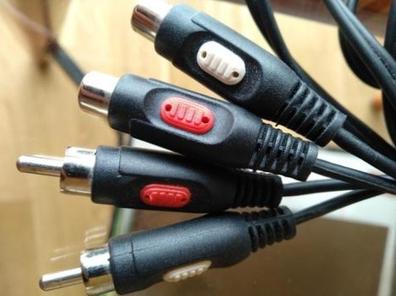 Adaptador RCA a Coaxial Tipo F M a H - Adaptadores de Cable de