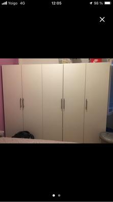 BERGSBO puertas correderas, 2 uds, efecto roble tinte blanco, 150x236 cm -  IKEA