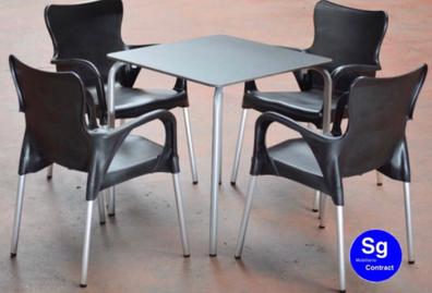 Parpadeo Celsius lo hizo Mesas y sillas terraza bar Mobiliarios para empresas de segunda mano barato  | Milanuncios