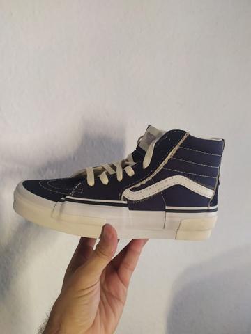 Vans botin online blanco