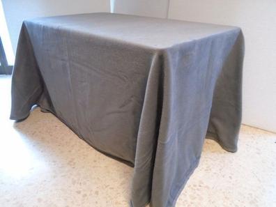 Falda mesa camilla rectangular chenilla