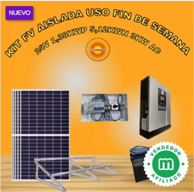 Kit Solar Fotovoltaico Aislada 600w 1000wh/dia