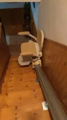 Silla de escalera de 4 escalones, silla plegable de madera portátil,  estantería de escalera portátil | Soporte para plantas | Sillas de cena  para
