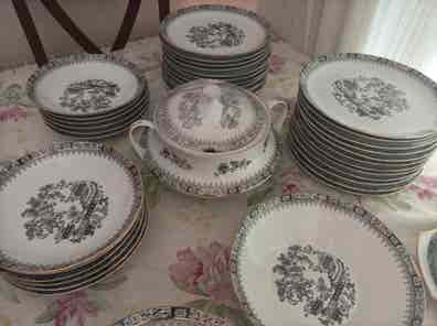 Vajilla de porcelana santa clara vigo de segunda mano Milanuncios