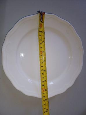 OFTAST Plato, blanco, diámetro: 25 cm - IKEA