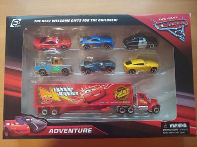 Coche Cars Rayo McQueen plateado HPJ53, CARS MATTEL