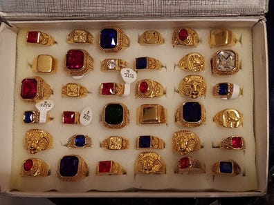 Anillo sello y bisutería segunda barata en Asturias Milanuncios