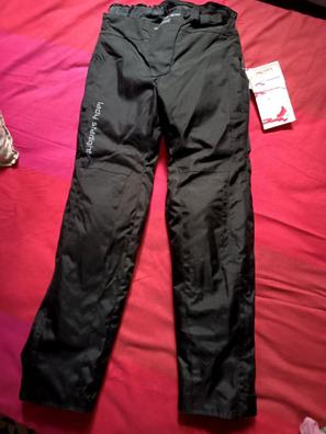 PANTALON DE MOTO PERFORADO DE VERANO UNISEX CON FORRO IMPERMEABLE EXTRAIBLE  Y PROTECCIONES CE