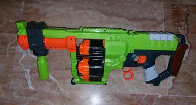 Pistolas nerf zombie online strike doominator