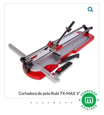 Cortadora De Azulejo Manual Rubi Tx-1250 Max