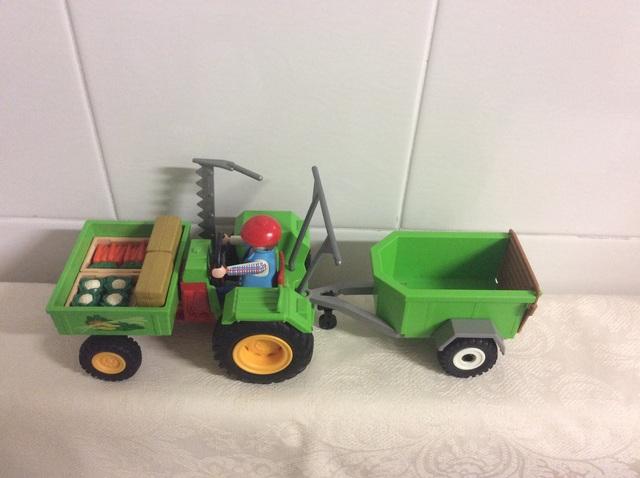 Remolque tractor online playmobil