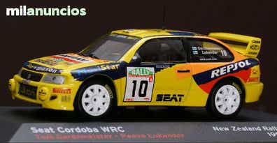 Miniature Seat Cordoba WRC N°10 Rallye Finlande 1999 - Vitesse 1/43 En Boîte