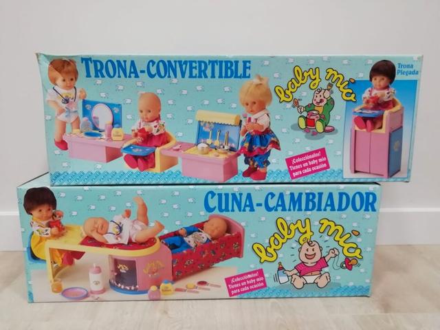 Milanuncios Trona o CUNA CAMBIADOR BABY MIO 1991