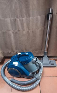 Aspiradora de agua con filtro de agua, sin bolsa, potencia de aspiración  H20, eficiencia energética A, 2000 W, manguera de 360°, sin bolsa, color  azul