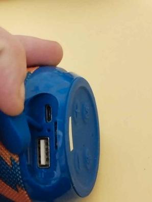 Mini Altavoz Bluetooth Bajo Potente Radio Metalizado Azul - Altavoces  Inalámbricos Bluetooth - Los mejores precios