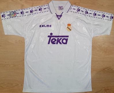 Escarpado Posible compuesto Milanuncios - Camiseta Real Madrid Kelme 1996-1997 XL
